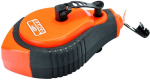 Marker Bahco Chalk Line Reel, 3000 cm, must v./oranž v.
