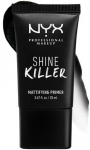 Make-up alus NYX Professional Makeup Shine Killer, must v., 20 ml