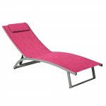 &Otilde;ue lamamistool Patio Summer, roosa v./violetne v., 192 cm x 64 cm x 97 cm