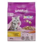 Kuiv kassitoit Whiskas Junior, kanaliha, 0.8 kg