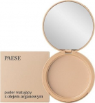 Kompaktne pulber Paese Mattifying Argan, 02 light beige, 8 g
