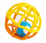 K&otilde;risti Smily Play Glowing Ball, kollane v./oranž v.