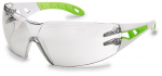 Kaitseprillid Uvex Pheos 9192725, valge v./roheline v., Universaalne suurus