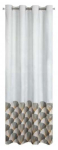 &Ouml;&ouml;kardin D91 Gina, valge v., 140 cm x 250 cm