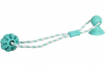 M&auml;nguasi koerale, pall Flamingo Fixa Ball 522536, 52 cm, &Oslash; 8 cm, roheline