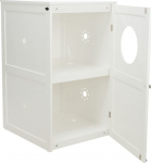 Kassi tualeti lisatarvik, kassiliivakasti jaoks Trixie, lamineeritud puitlaastplaat (lmdp), Valge v.