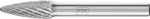 Frees Pferd RBF 0820/6 Z3 Plus 21117626, &uuml;mardamise, 60 mm x 8 mm