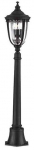 Vabalt seisev v&auml;lisvalgusti Elstead Lighting English Bridle, 60W, E14, IP44, must v., 21.6 cm x 118 cm