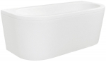 Vann, teisaldatav Besco Volya, 150 cm x 75 cm x 63 cm, valge/grafiit