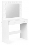 Tualettlaud Modern Home CHDT03, valge v., 140 cm x 40 cm x 80 cm