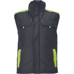 Vest meeste Cerva Max Vivo, must v./kollane v., XL suurus