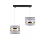 Valgusti rippuv Candellux Lighting Pandy, E27, 2 x 40 W, must v.