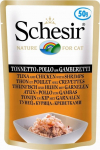 Kassi m&auml;rgtoit Schesir Single Dish, kanaliha/tuunikala/krevetid, 0.05 kg