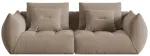 Mooduldiivan Micadoni Bloom Velvet, hele pruun v., 232 x 106 cm x 95 cm