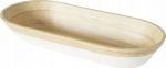 Serveerimistaldrik Boltze Bambo, 15 cm x 6.5 cm, 45 cm, Pruun v./Valge v.