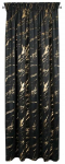 &Ouml;&ouml;kardin Molly, kuldne v./must v., 140 cm x 270 cm