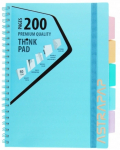 Vihik Astra Think Pad, ruuduline, A4, 200 lehte, (v&auml;rv/disain valitakse juhuslikult)
