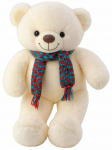 Pehme m&auml;nguasi karu 22478, valge, 55 cm