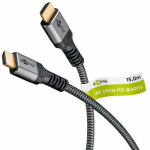 Juhe Goobay 64998 HDMI A Male, HDMI A Male, 15 m, hall v.