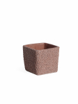 Lillepott Domoletti BTP07C, tsement, punane