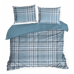 Voodipesukomplekt Spring PTE-198, sinine v., 70 x 80 cm, 200 x 220 cm, 3 os.