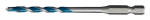 Puur Makita TCT E-14962, puit/metall/keraamika, keermega, hex, 5.5 mm x 10 cm