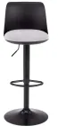 Baaritool H127, matt, must v./hall v., 46 cm x 40 cm x 88 - 108 cm