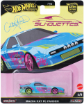 M&auml;nguauto Mattel Hot Wheels Silhouwttes Mazda RX7 FC Pandem JBK60, 1:64, sinine v.