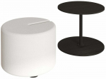 Kohvilaudade komplekt Kalune Design Vexana, must v., 43 cm x 43 cm x 47 cm