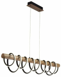 Valgusti lagi CristalRecord Rever 99-207-49-116, LED, 3000 &deg;K, 1 x 49 W, valge v. / must v.