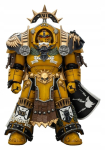 M&auml;ngukujuke Hasbro Warhammer Imperial Fists Legion Praetor In Tartaros Terminator Armour, 14 cm, pruun v./kuldne v./kollane v.