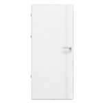 Siseukseleht Domoletti TG1, vasakpoolne, valge v., 203 x 84.4 x 4 cm