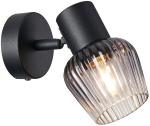 Valgusti seinale Candellux Lighting Mitura 91-45409, E27, 1 x 40 W, must v. / must v.