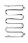 Veek&uuml;tte r&auml;tikuradiator Elonika, kroomi v./roostevaba teras v., 58 cm x 85 cm, 387 W