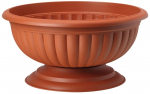 Lillepott Form Plastic Grace 1003, plastik, pruun v.
