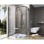 Du&scaron;ikabiin Ravak Pivot PSKK3 - 100, aluseta, 99.5 cm x 99.5 cm x 190 cm, h&otilde;be v./l&auml;bipaistev