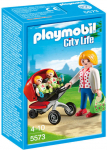 Konstruktor Playmobil City Life Ema kaksikute vankriga 5573