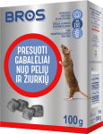 Bros 054F t&uuml;kid hiirte ja rottide vastu, 100 g