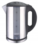 Elektriline veekeetja Adler AD 1216, 1.7 l, must v./roostevaba teras v.