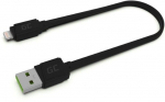 Juhe Green Cell USB To Apple Lightning, USB/Apple Lightning, 25 cm, must v.