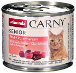 Kassi m&auml;rgtoit Animonda Carny Senior, veiseliha, 0.2 kg