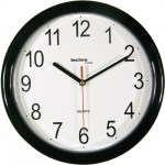 Kvartsseinakell Techno Line Quartz WT 600, valge v./must v., 25 cm x 25 cm, 25 cm