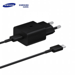 Telefoni laadija Samsung EP-TA1510, USB Type C, must v., 15 W