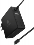 Telefoni laadija ICY Box IB-PS101-PD, USB-C male, must v., 90 W