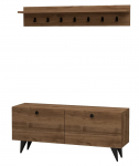 Esiku m&ouml;&ouml;blikomplekt Kalune Design Rupa, sise, p&auml;hklipuu v.