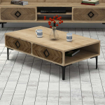 Kohvilaud Kalune Design Samba, tamm v., 105 cm x 60 cm x 34.6 cm