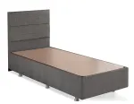 Voodi &uuml;hekohaline Kalune Design Bed Base & Headboard Single, 80 x 180 cm, hall v., ilma madratsita