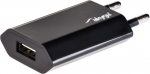 Telefoni laadija Akyga AK-CH-03BK), USB, must v., 5 W