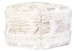 Tumba Kayoom Bohist 425 JLSJK-50-50, kreemjasvalge/khaki v., 50 cm x 50 cm x 45 cm