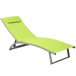 &Otilde;ue lamamistool Patio Summer, h&otilde;be v./kollane v./roheline v., 192 cm x 64 cm x 97 cm